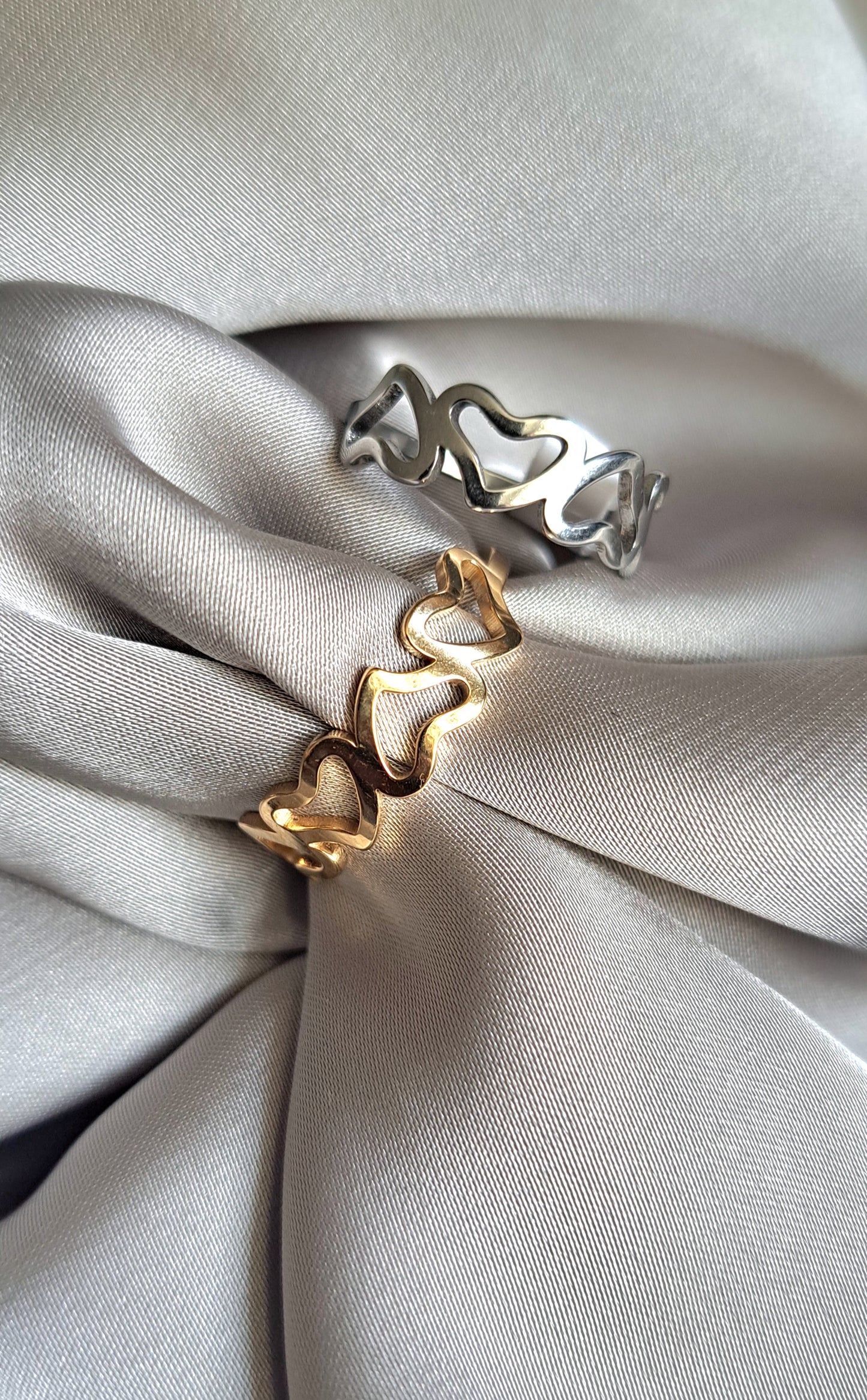 Minimalistisk Ring Bella Heart