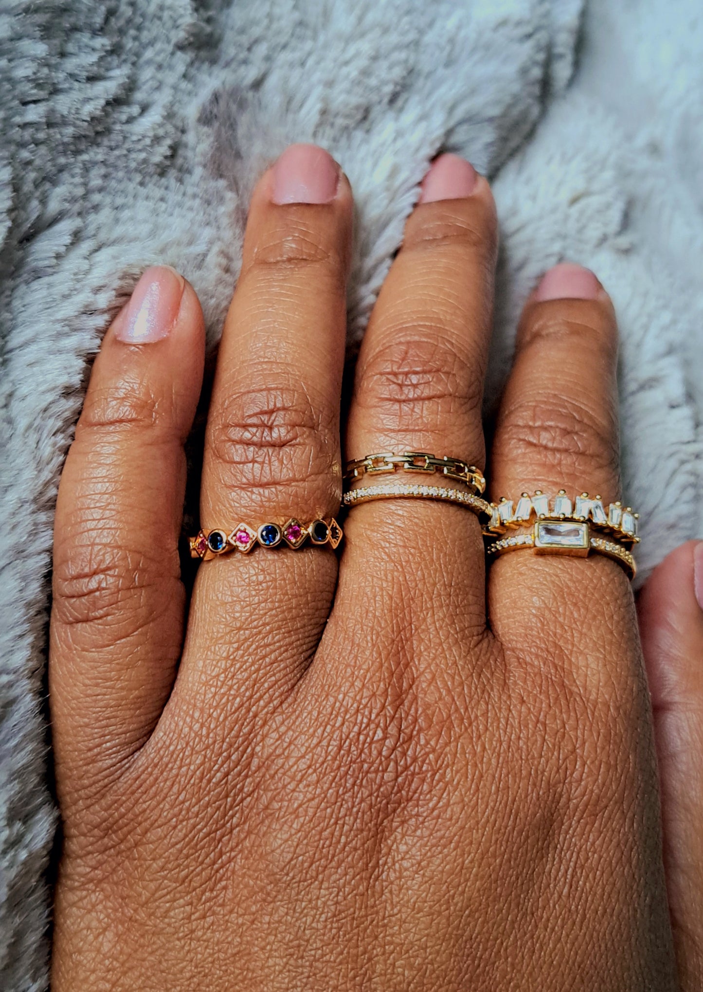 Minimalistisk True Color Ring