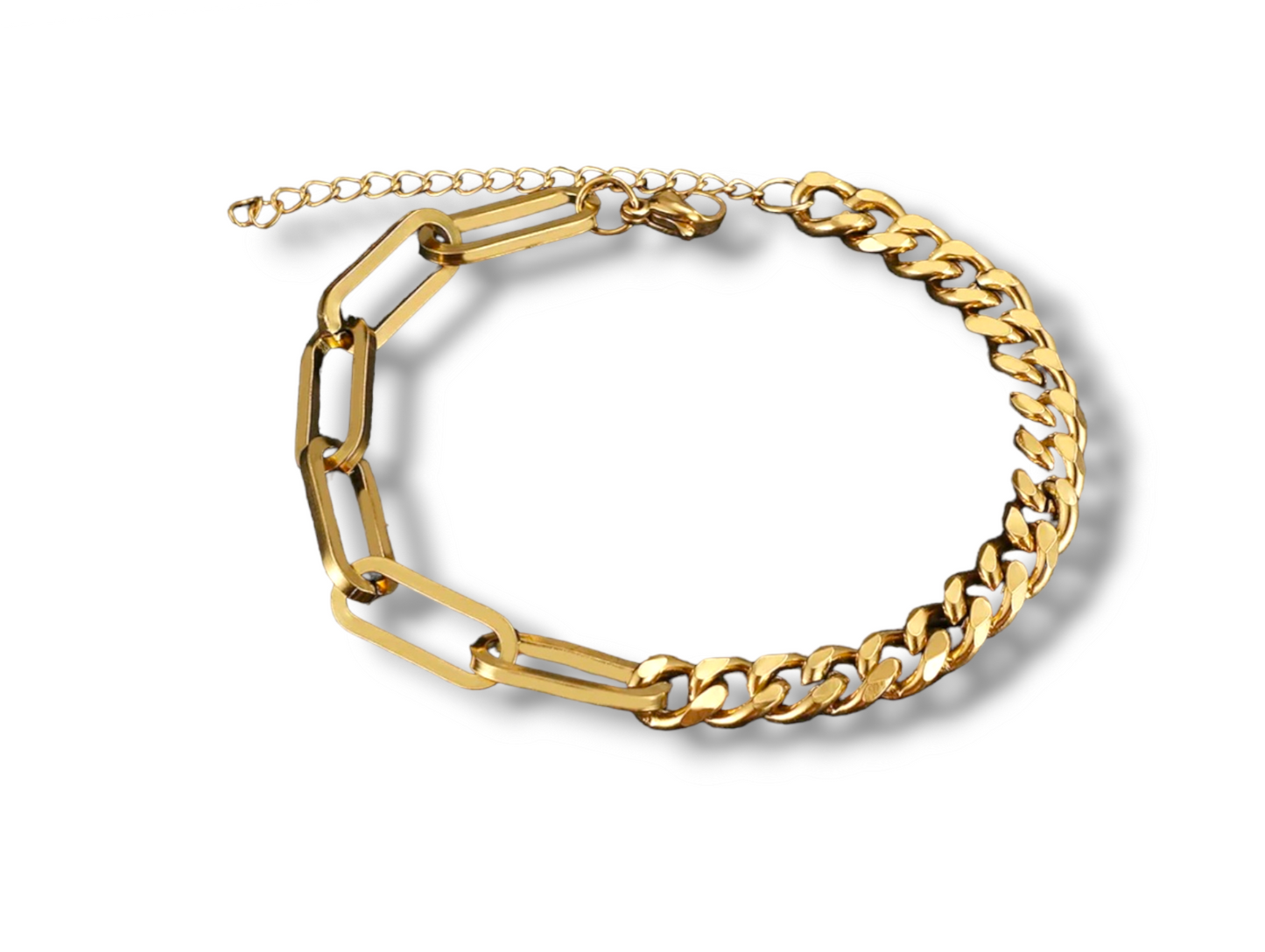 Armbånd Double Chain 18cm
