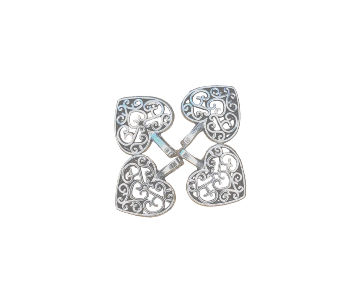 2 stk Anheng Vintage Heart