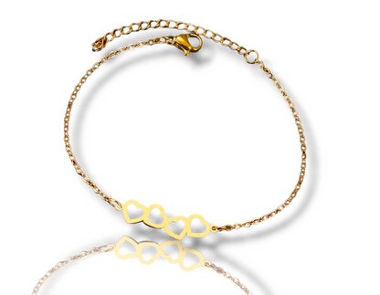 Amor Armbånd 12cm+5CM (forlenget kjede)