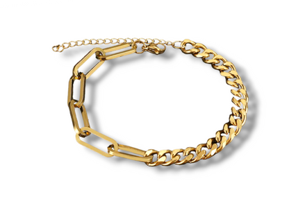 Armbånd Double Chain 18cm