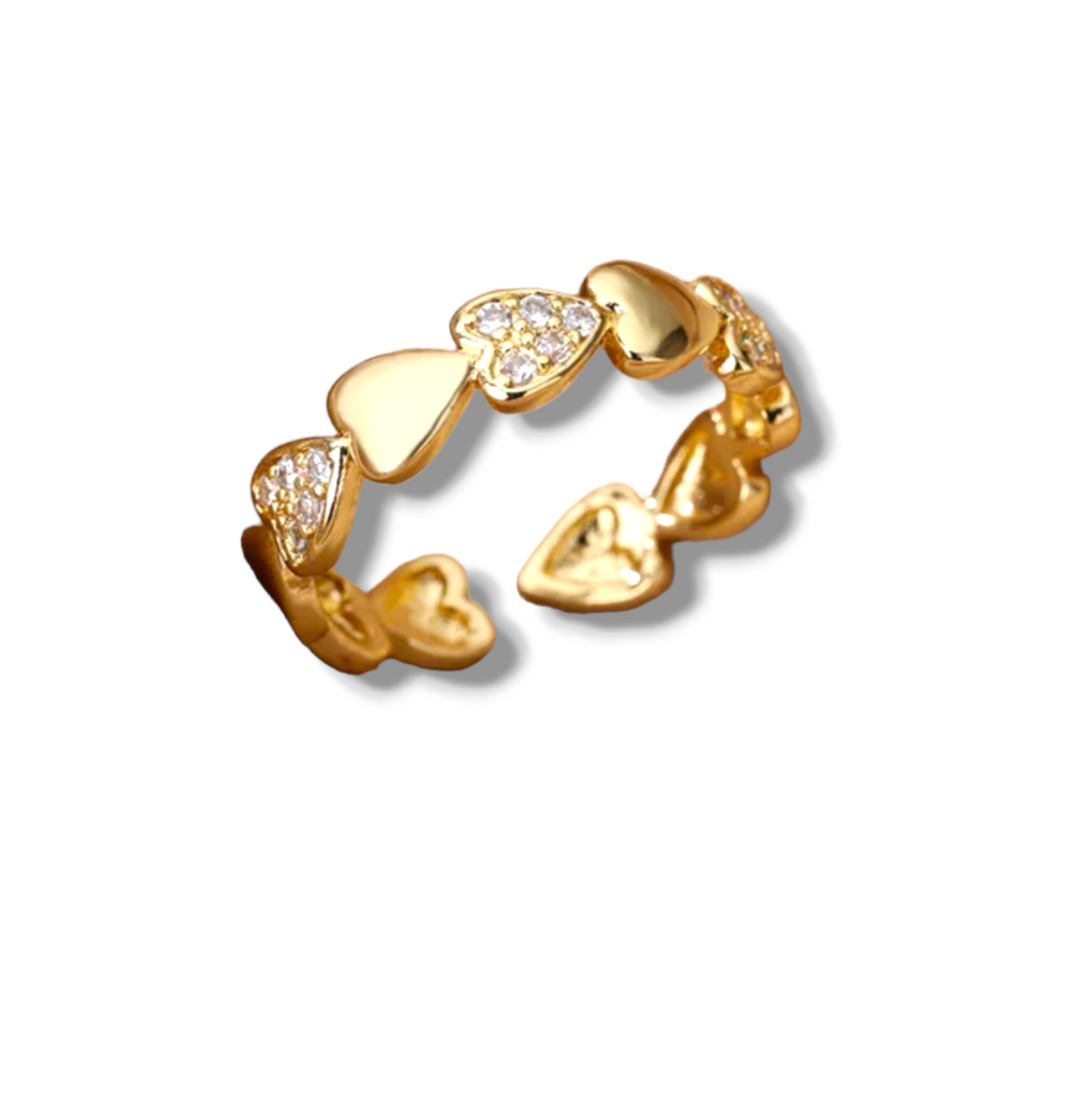 Romantisk Ring med Zirconia