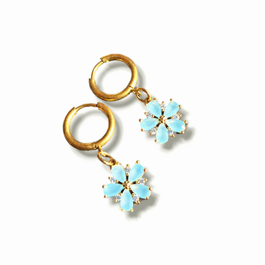 Fiori Aqua Øredobber