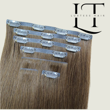Invisible PU Clip On Extensions 120g