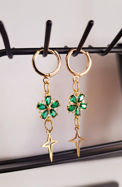 Stellar Bloom Håndlaget Øredobber