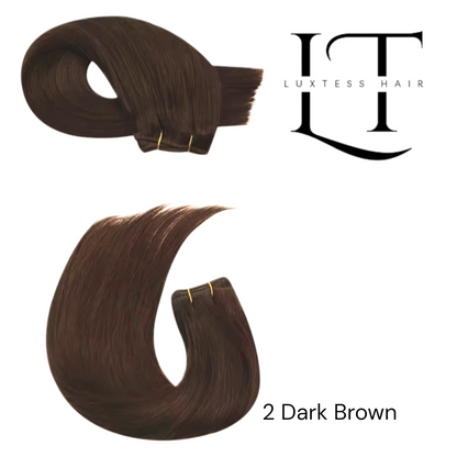 Invisible PU Clip On Extensions 120g