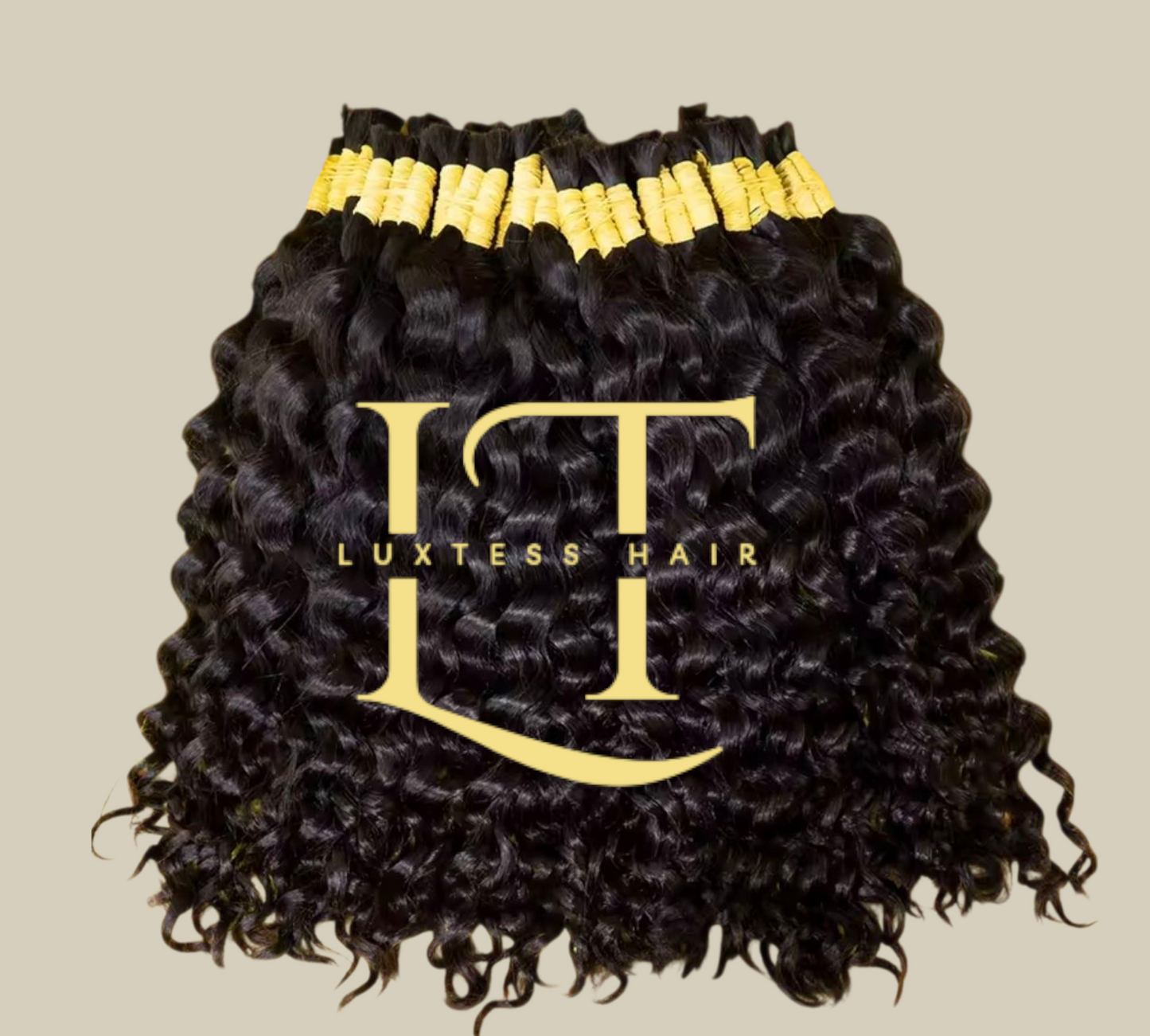 Premium Virgin Raw Hair – Bulk & Weft (100g)